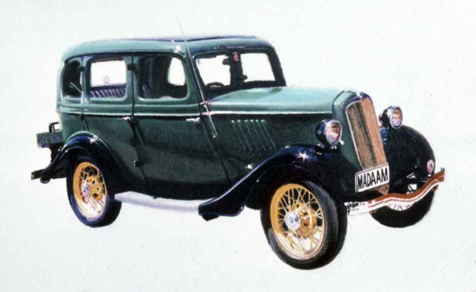 Study of vintage car 1992